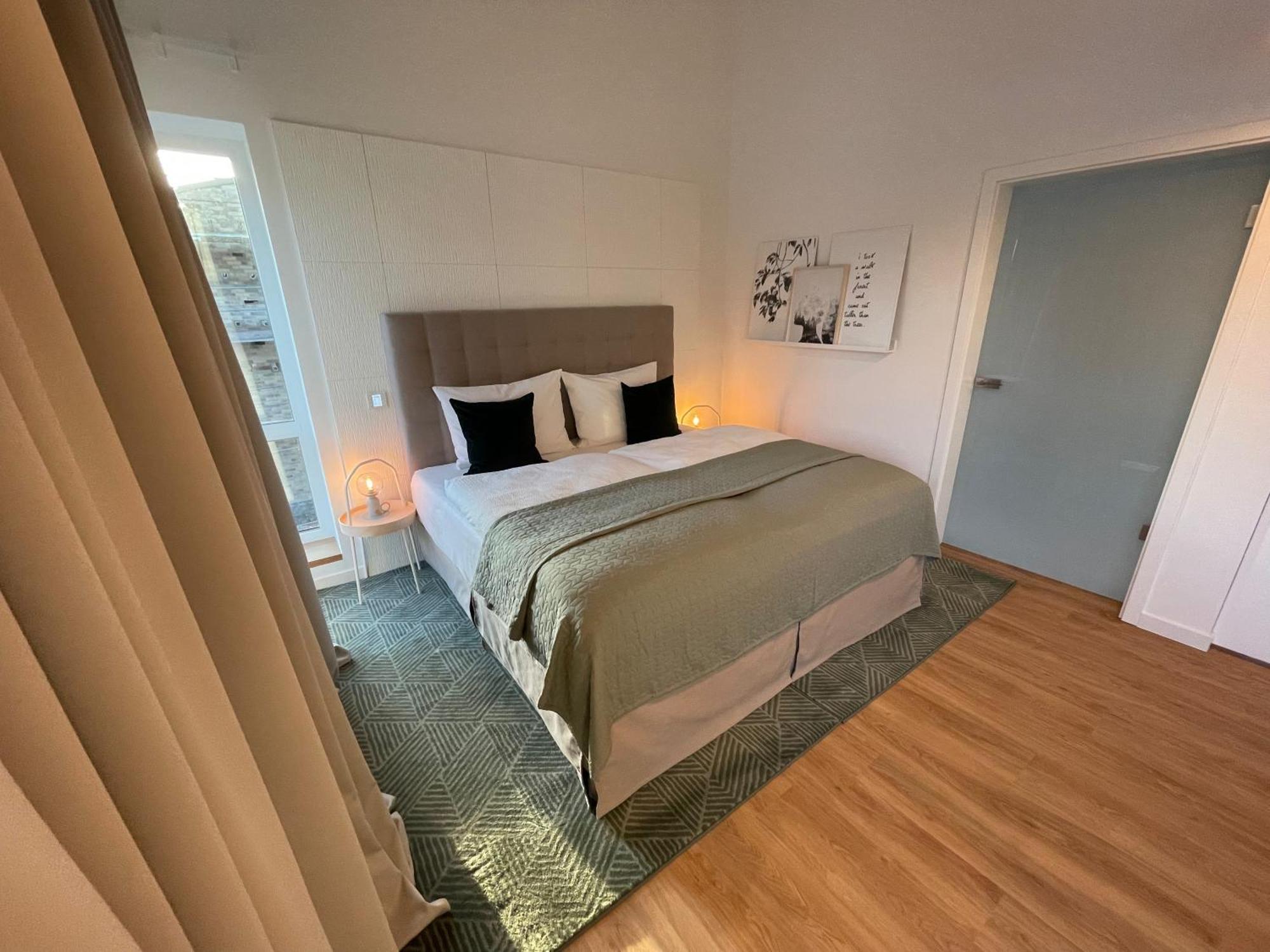 Moderne Neue Apartments Zum Wohlfuehlen Im Boardinghouse Bed & Butter Hasbergen Exterior foto